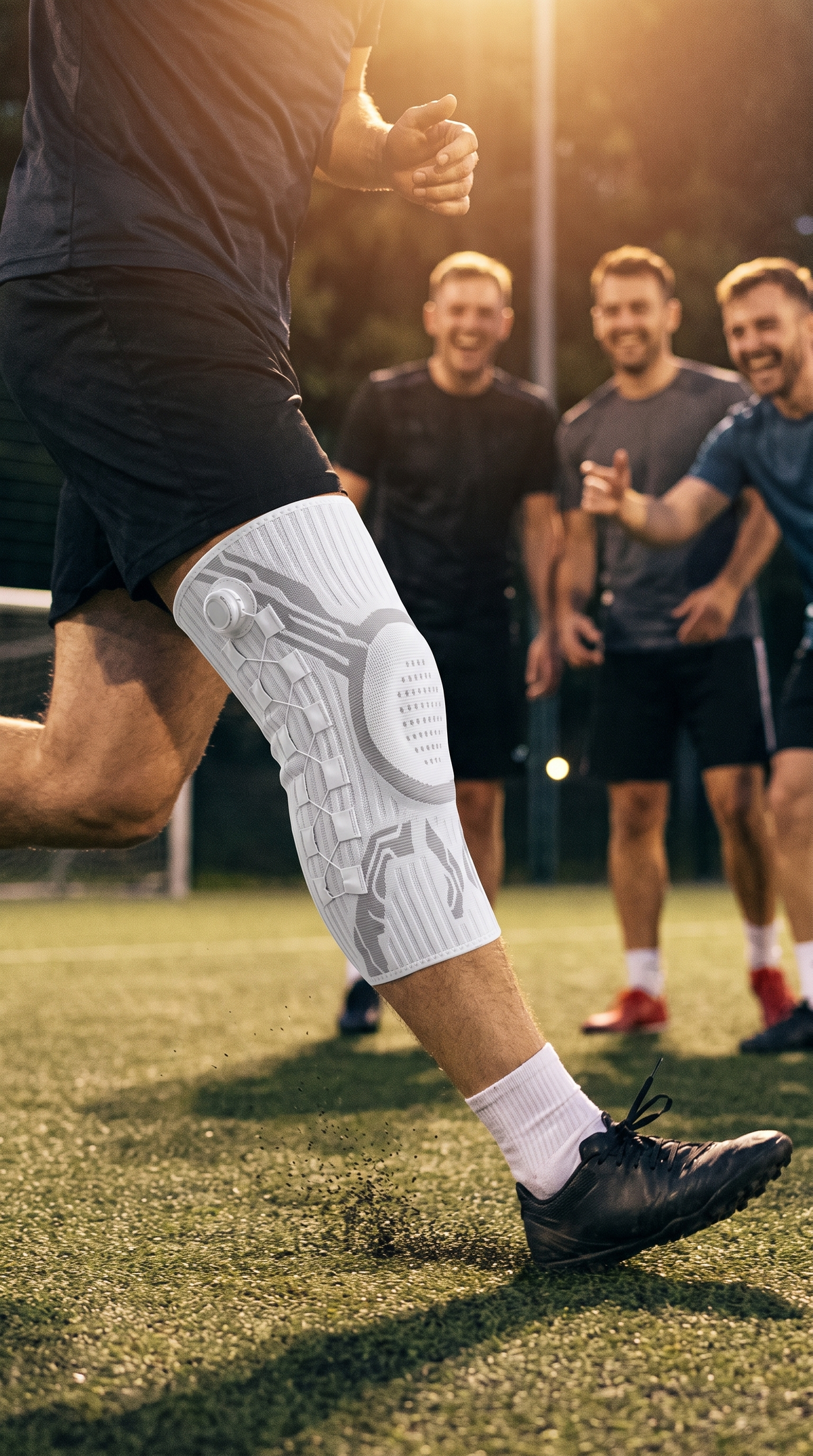 Genunchieră anti-strain cu reglaj · Susținere sport & durere